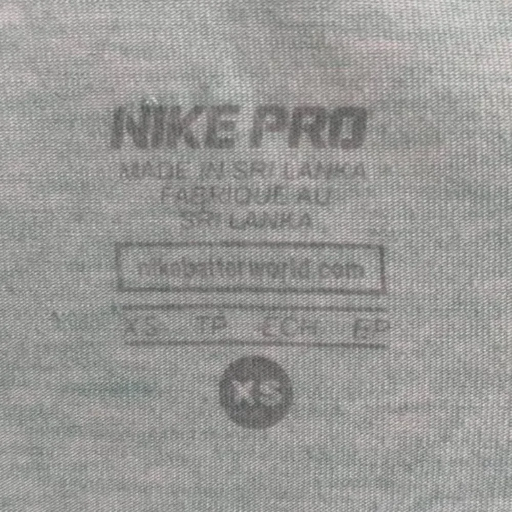 Nike Pro Heathered Mint Green Short Sleeve Shirt